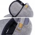 Menico Men Wool Felt Casual All  match Adjustable Outdoor Sunshade Peaked Caps Baseball Caps