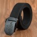 Casual Men’s Tactical Belt Adjustable Length Automatic Buckle Outdoor Canvas Casual Belt