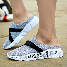 Men Breathable Soft Sole Non Slip Comfy Cushioned Casual Beach Slippers
