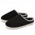 Men Soft Sole Round Head Slip Resistant Thicken Warm Home Winter Slippers