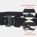 Men Nylon Braided 125cm Magnet Quick Release Buckle Wear  resistant Outdoor Military Training Tactical Belts