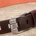 Men Genuine Leather 110 115 120 125cm Square Pin Buckle Wild Casual Jeans Suits Cowhide Belt