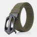 Men Nylon 120cm Automatic Smooth Buckle Wear  Resistant Breathable Outdoor Casual Business Belts