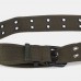 Men Canvas Camouflage Braided 110cm Pin Buckle Wear  resistant Outdoor Training Tactical Belts